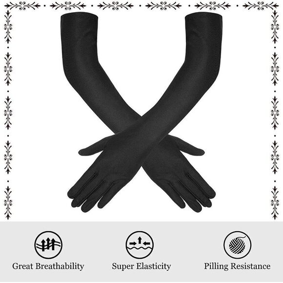 💚✨ 5PCS 1920s Green Accessories Flapper Great Gatsby Retro Costume Set NEW - Picture 5 of 14